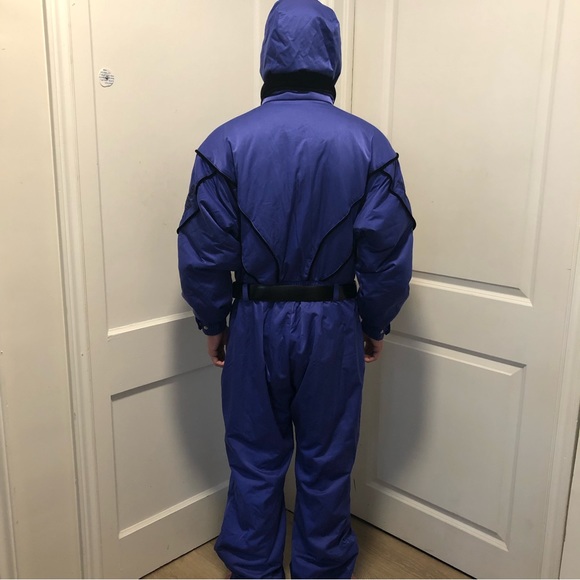 Obermeyer ladies one piece vintage winter snow ski suit size 18 - Picture 6 of 15
